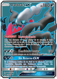 Darkrai GX, Sombras Ardientes No. 139 Holo