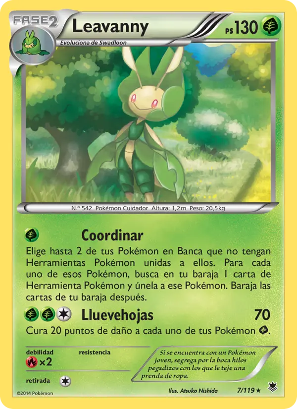 Leavanny, Fuerzas Fantasmales No. 7