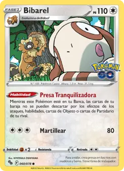 Bibarel, Pokémon GO No. 060 Normal