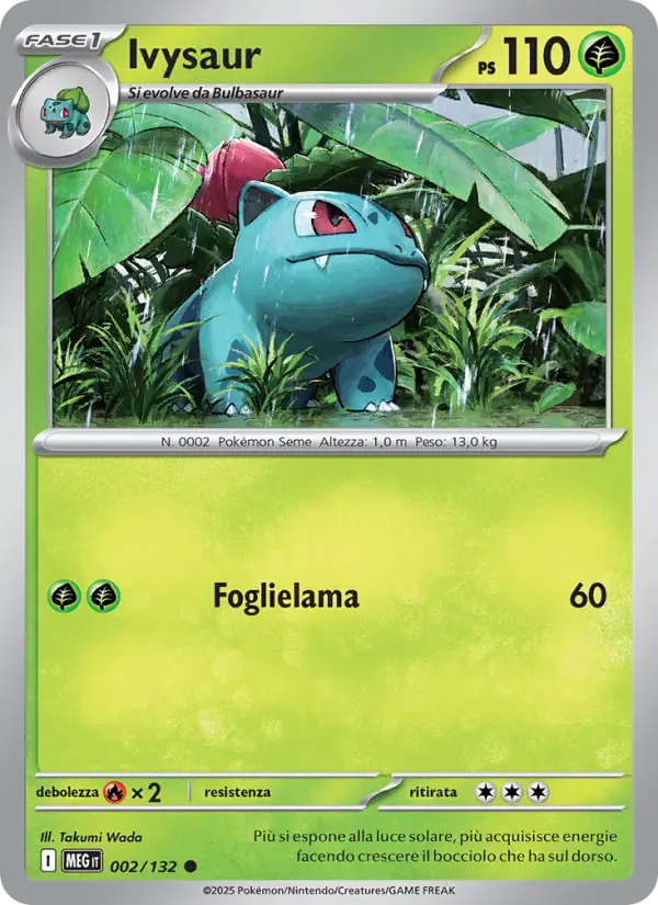 Ivysaur, Megaevoluzione Nº 002
