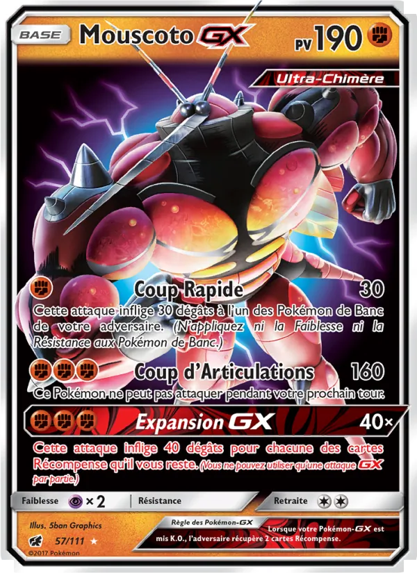 Mouscoto GX, Invasion Carmin Nº 57