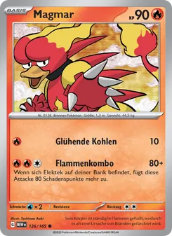 Magmar, 151 Nº 126 Normal