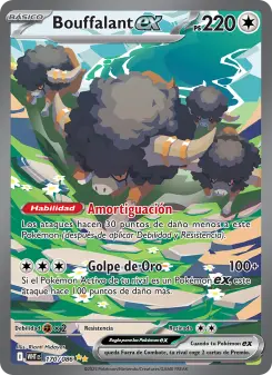 Bouffalant ex, Llama Blanca Nº 170 Holo