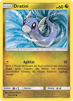Dratini, Bund der Gleichgesinnten No. 147 Normal