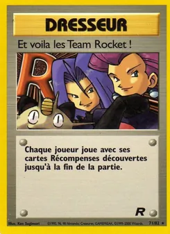 Et voila les Team Rocket !, Team Rocket No. 15 Holo