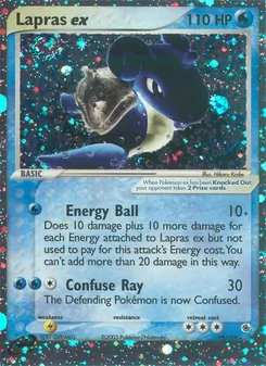 Lapras ex, Ruby & Sapphire Nº 99 Holo