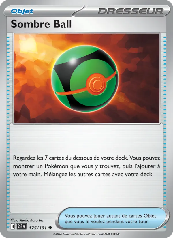Sombre Ball, Étincelles Déferlantes No. 175