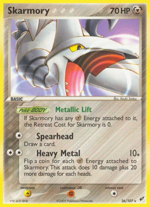 Skarmory, Deoxys No. 26