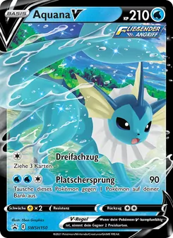 Aquana V, SCSC Promokarten No. SWSH150 Holo