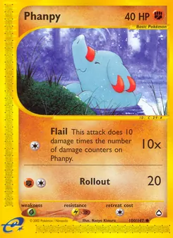 Phanpy, Aquapolis No. 100 Normal