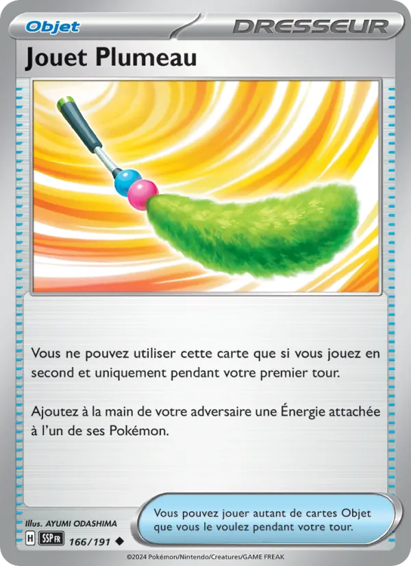 Jouet Plumeau, Étincelles Déferlantes Nº 166