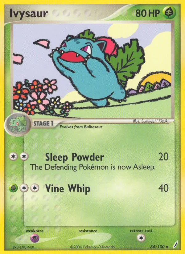 Ivysaur, Crystal Guardians Nº 34