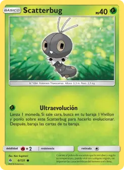 Scatterbug, Luz Prohibida No. 6 Normal