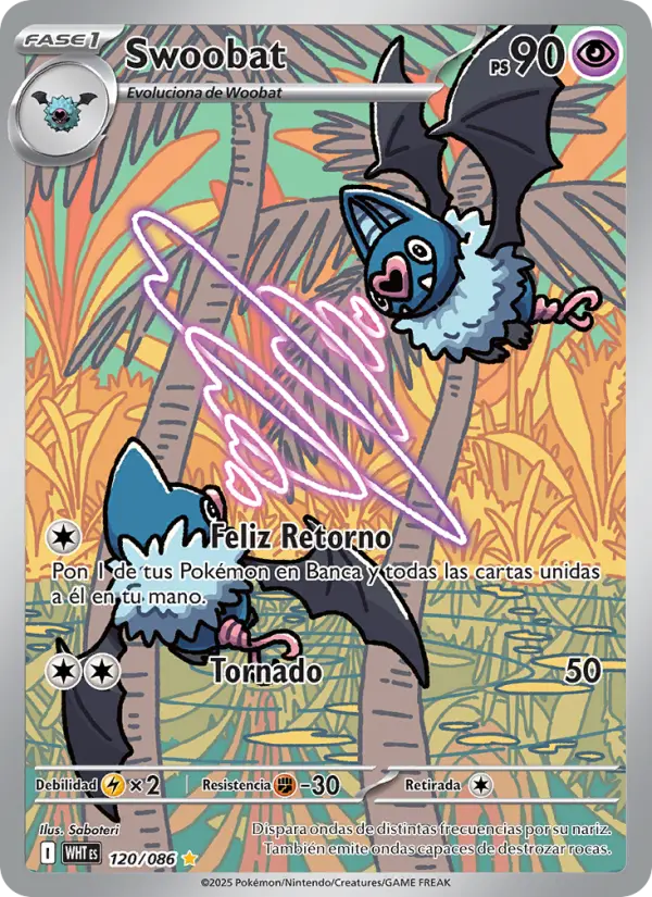Swoobat, Llama Blanca No. 120