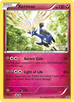 Xerneas, XY Black Star Promos No. XY31 Normal