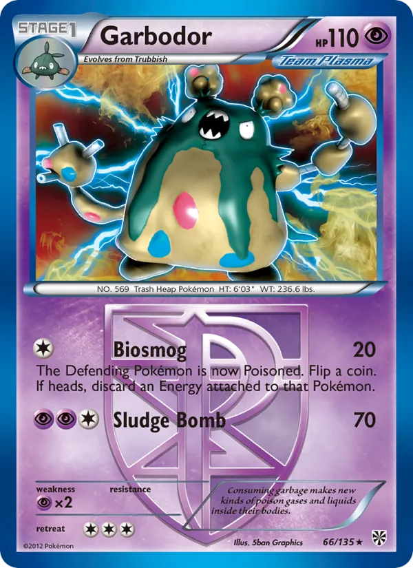 Garbodor, Plasma Storm No. 66