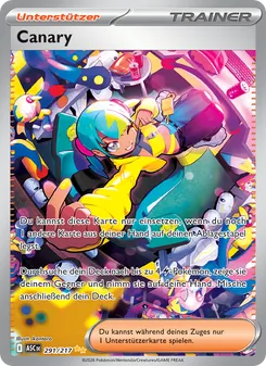 Canary, Erhabene Helden No. 291 Holo
