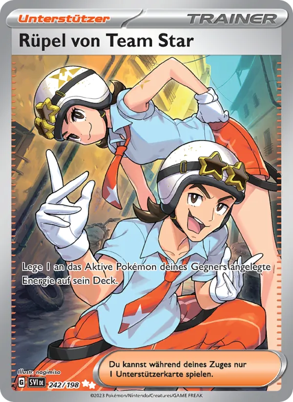 Rüpel von Team Star, Karmesin & Purpur No. 242
