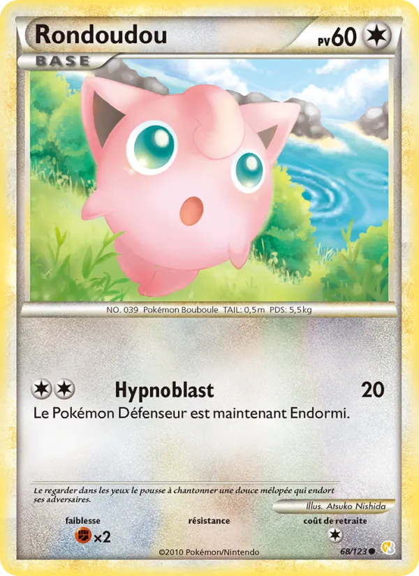 Rondoudou, HeartGold SoulSilver No. 68