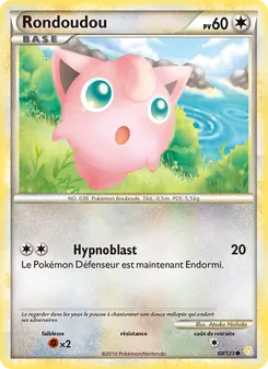 Rondoudou, HeartGold SoulSilver No. 68 Normal