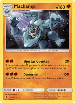 Machamp, Albor de Guadianes No. 65 Normal