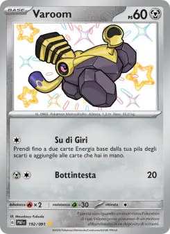 Varoom, Destino di Paldea No. 192 Holo
