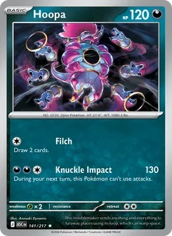 Hoopa, Ascended Heroes Nº 141 Holo