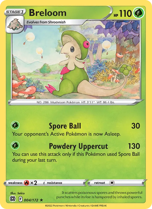 Breloom, Brilliant Stars Nº 004
