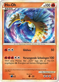 Ho-Oh, Ruf der Legenden No. SL5 Normal