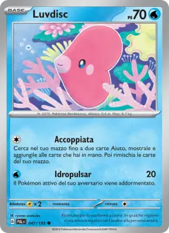 Luvdisc, Evoluzioni a Paldea No. 047 Normal