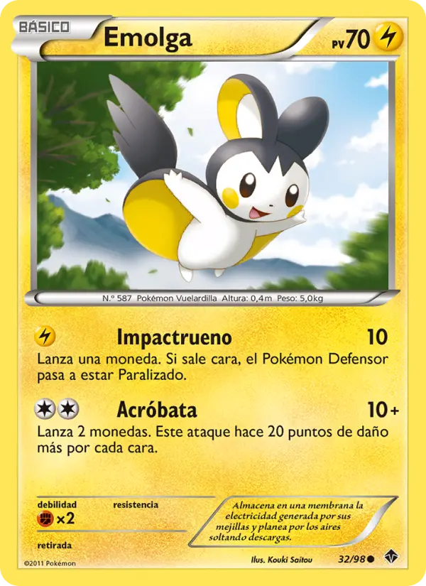 Emolga, Fuerzas Emergentes Nº 32