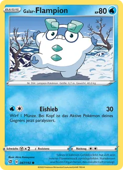 Galar-Flampion, Clash der Rebellen No. 47 Normal