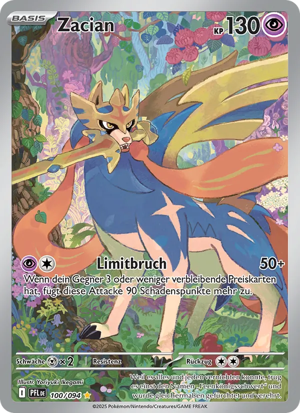 Zacian, Fatale Flammen Nº 100