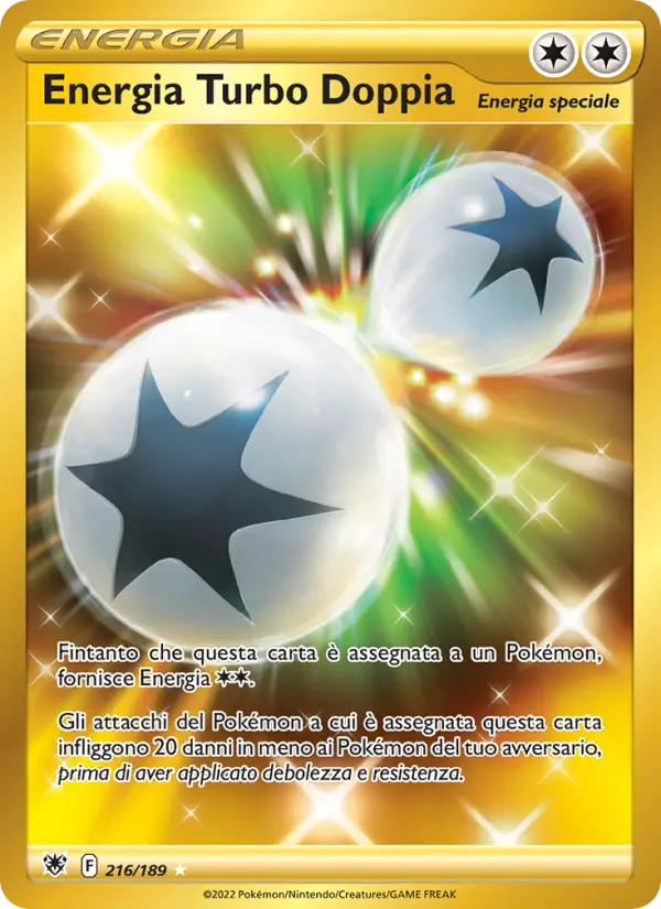 Energia Turbo Doppia, Lucentezza Siderale No. 216