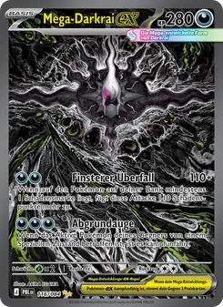Mega-Darkrai-ex, Dunkelnacht Nº 116 Holo