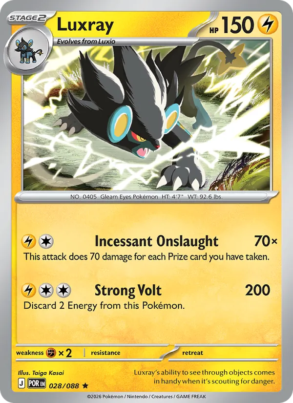 Luxray, Perfect Order No. 028