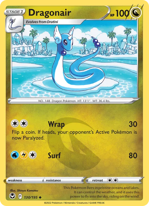 Dragonair, Silver Tempest No. 130