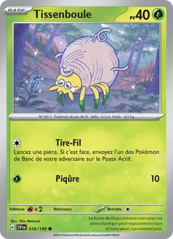 Tissenboule, Écarlate et Violet No. 016 Normal