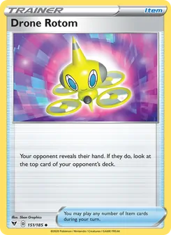 Drone Rotom, Vivid Voltage No. 151 Normal
