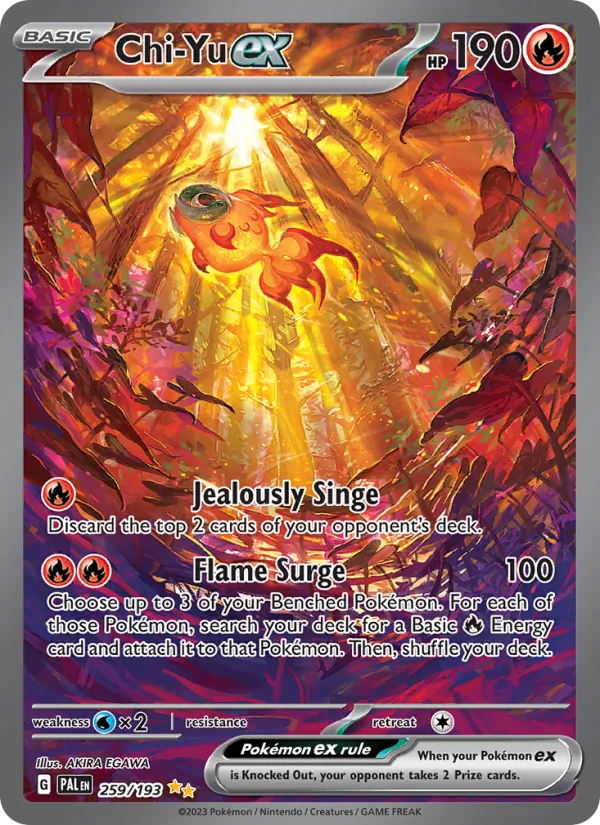Chi-Yu ex, Paldea Evolved Nº 259