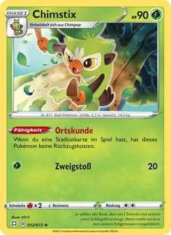 Chimstix, Glänzendes Schicksal Nº 12 Normal