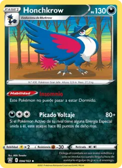 Honchkrow, Estilos de Combate No. 94 Normal