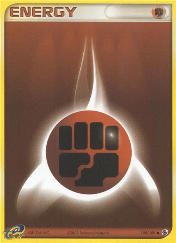 Fighting Energy, Ruby & Sapphire No. 105