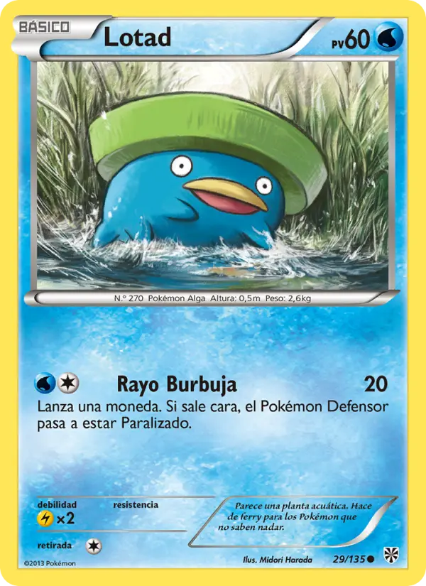 Lotad, Tormenta Plasma No. 29