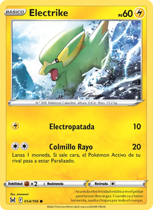Electrike, Origen Perdido No. 054
