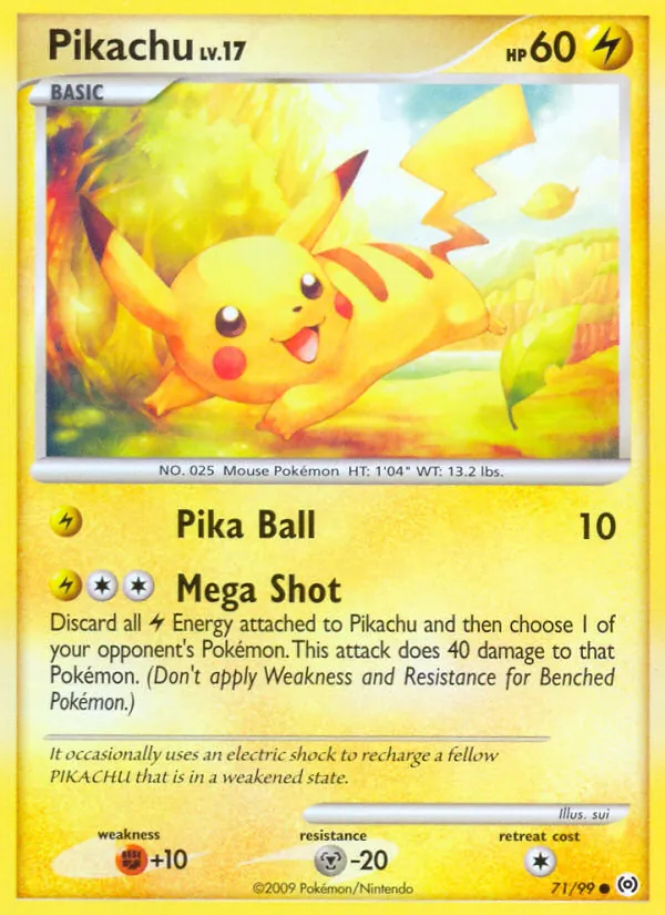 Pikachu, Arceus No. 71