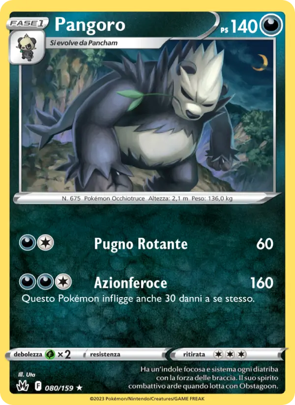 Pangoro, Zenit Regale No. 080