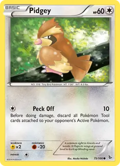 Pidgey, Flashfire No. 75 Normal