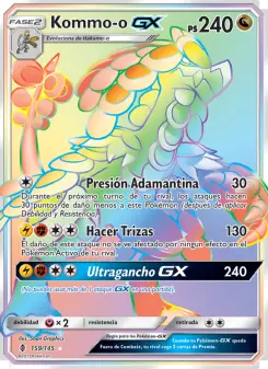 Kommo-o GX, Albor de Guadianes No. 159 Normal