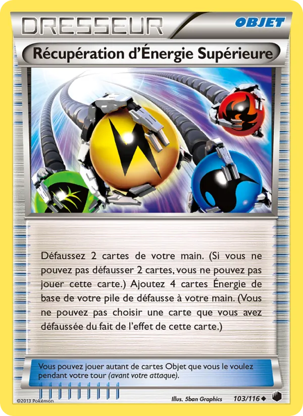 Récupération d’Énergie Supérieure, Glaciation Plasma No. 103